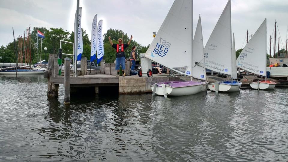 Gehandicaptensport Zeilen met Sailability Ottenhome Loosdrecht Kortenhoef