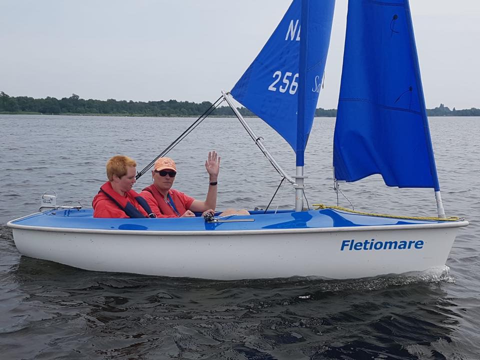 Gehandicaptensport Zeilen met Sailability Ottenhome Loosdrecht Kortenhoef